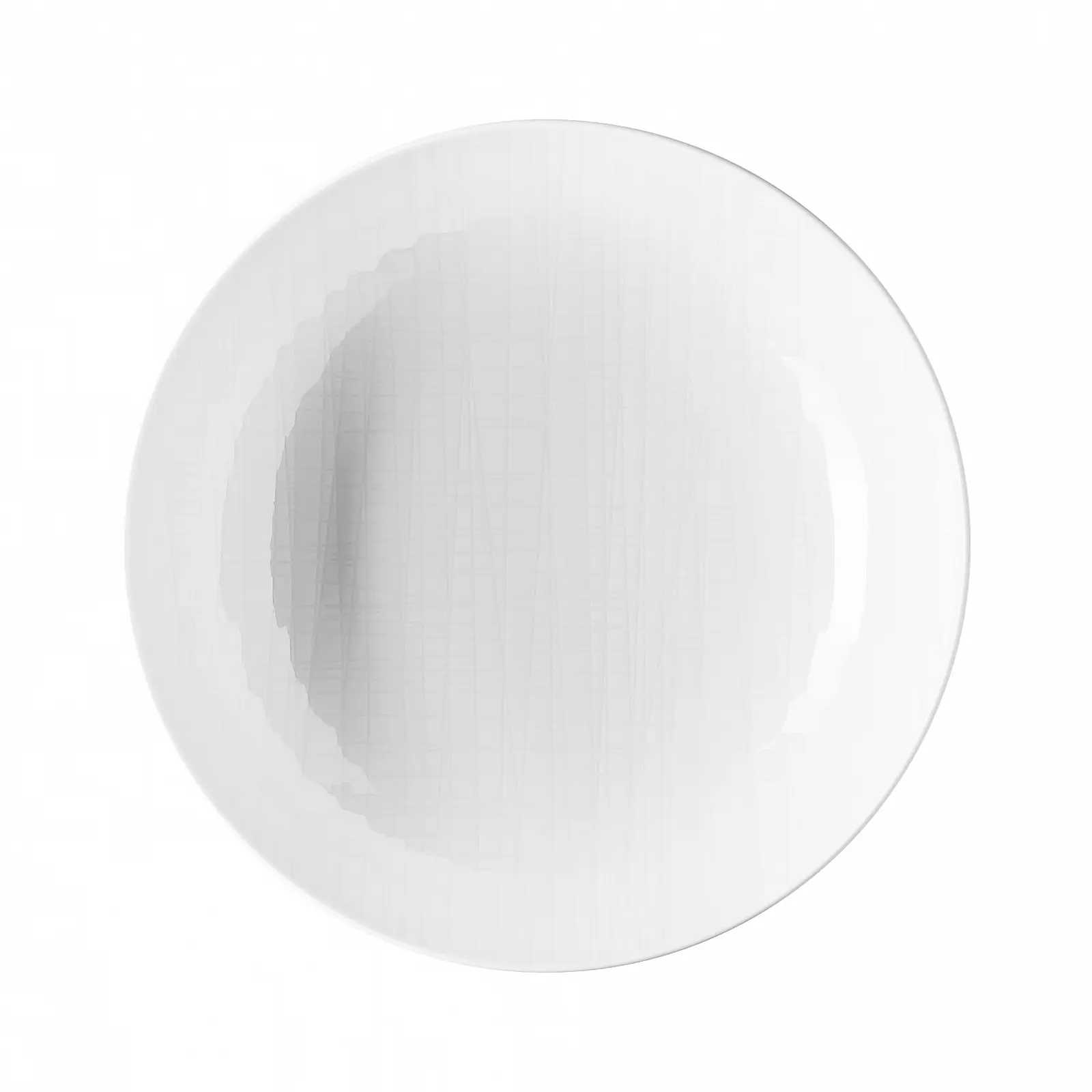 Тарелка для пасты Mesh White, 21,5 см