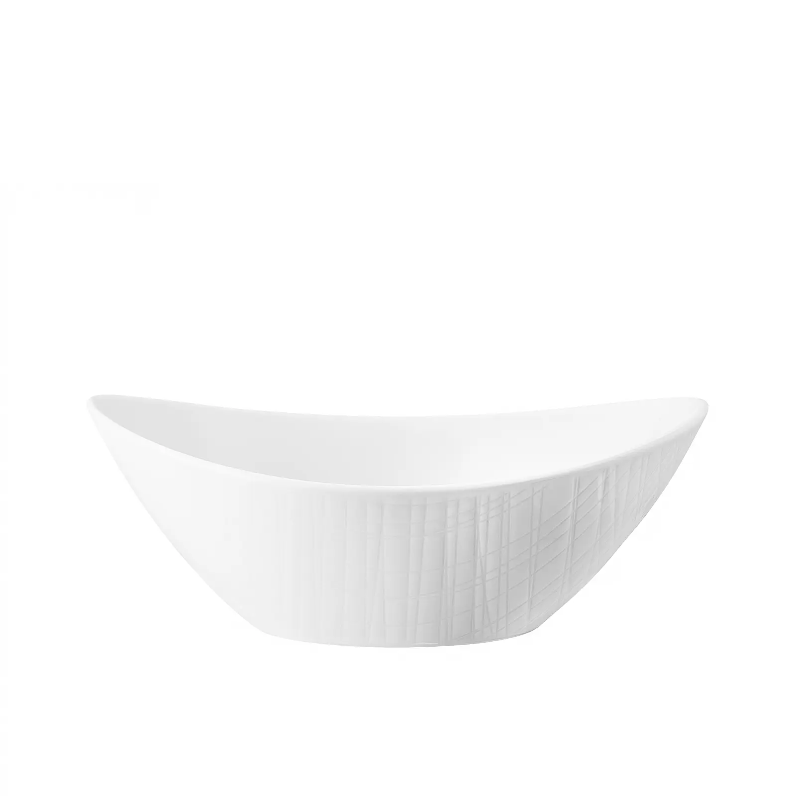 Сервировочный салатник Mesh White, 20 см