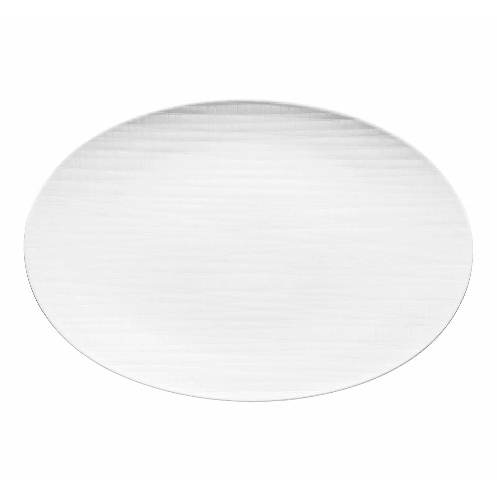 Плоское блюдо Mesh White, 34 см