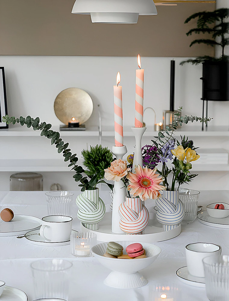 Ваза Node Stripes, 11,5 см от Rosenthal