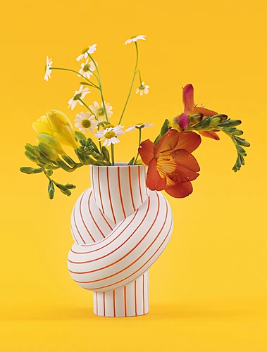 Ваза Node Stripes, 11,5 см