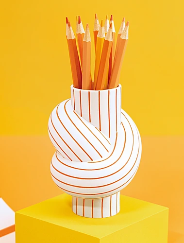 Ваза Node Stripes, 11,5 см