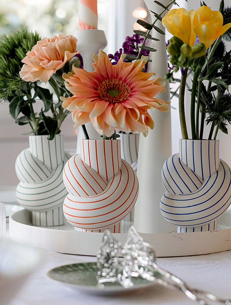 Ваза Node Stripes, 11,5 см от Rosenthal