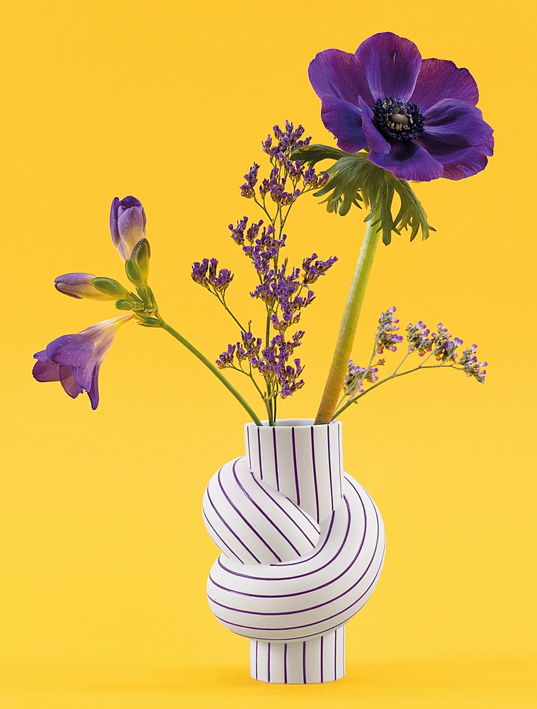 Ваза Node Stripes, 11,5 см от Rosenthal