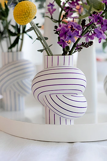 Ваза Node Stripes, 11,5 см