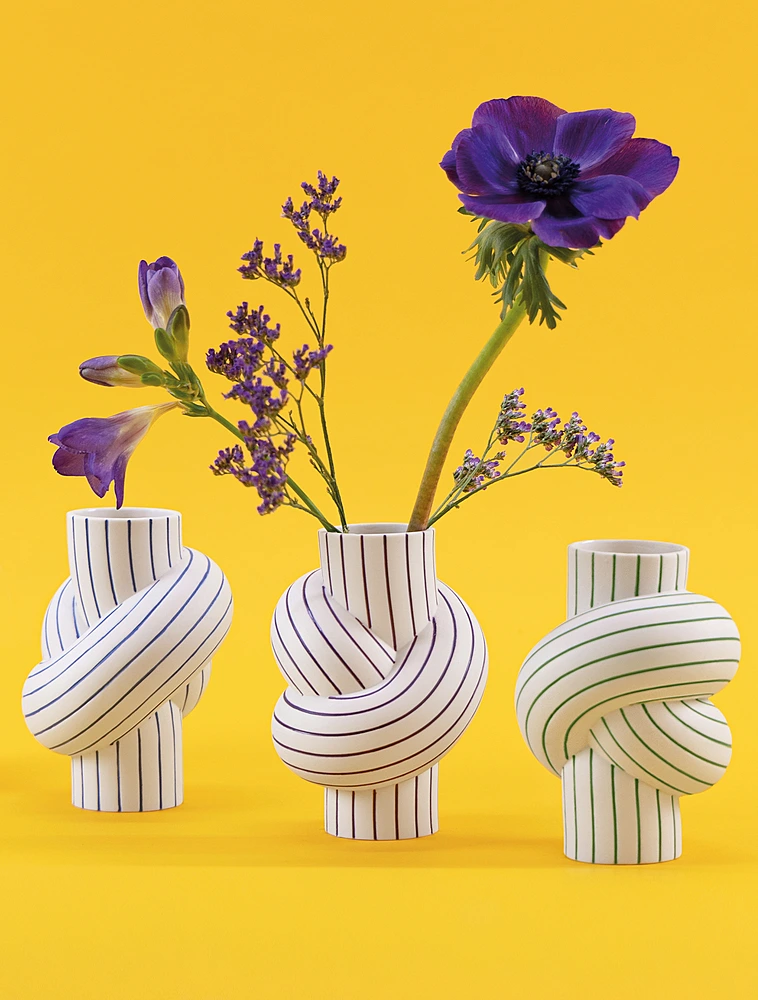Ваза Node Stripes, 11,5 см от Rosenthal