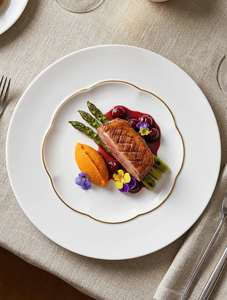 Обеденная тарелка Sonetto Oro, 28 см от Rosenthal