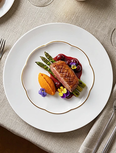 Обеденная тарелка Sonetto Oro, 28 см