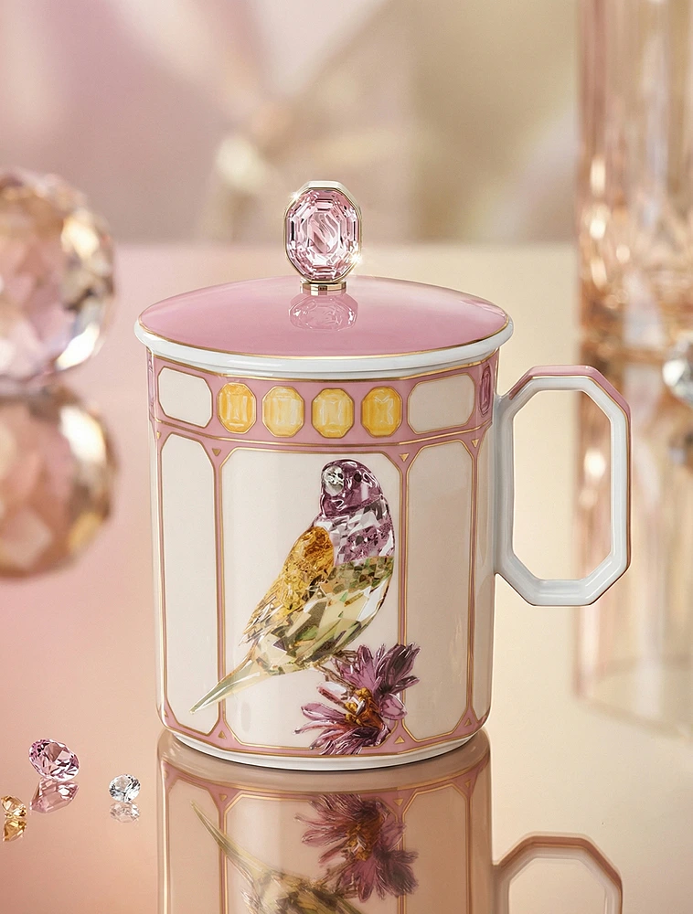 Кружка с крышкой Swarovski Idyllia, 390 мл от Rosenthal