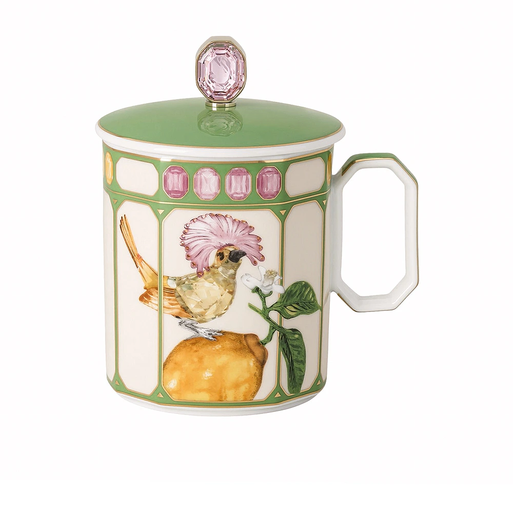 Кружка с крышкой Swarovski Idyllia, 390 мл от Rosenthal