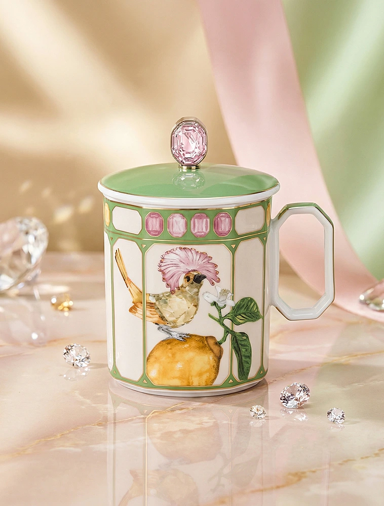 Кружка с крышкой Swarovski Idyllia, 390 мл от Rosenthal