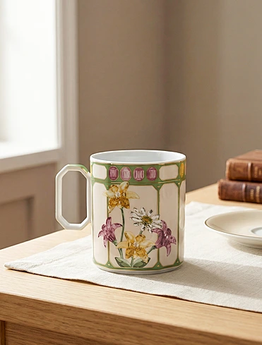 Кружка с крышкой Swarovski Idyllia, 390 мл