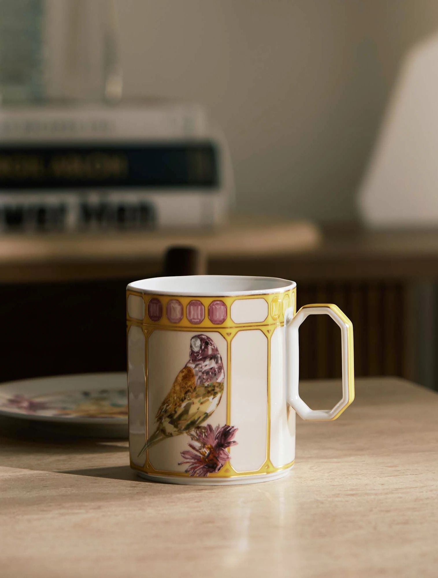 Кружка с крышкой Swarovski Idyllia, 390 мл