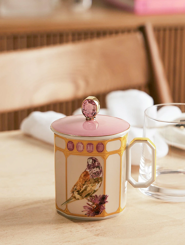 Кружка с крышкой Swarovski Idyllia, 390 мл от Rosenthal