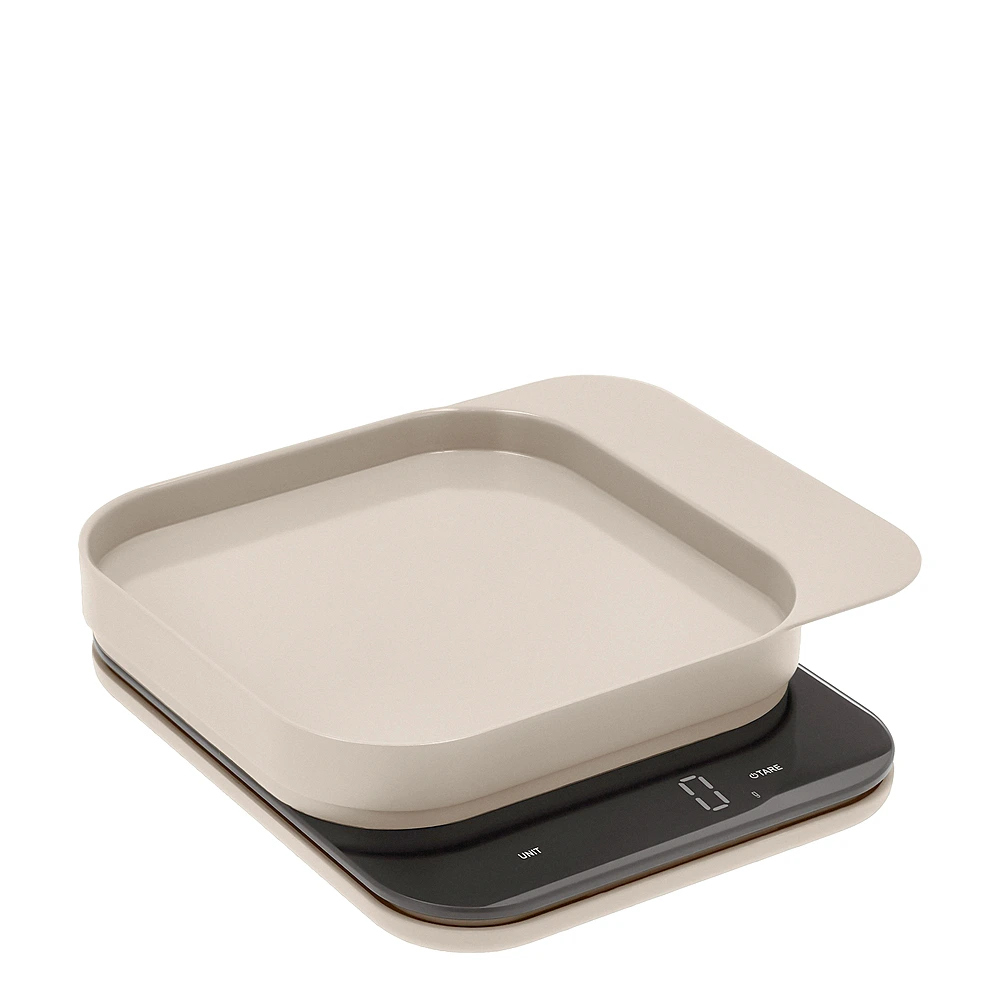 Кухонные весы со съёмной чашей Mensura, 16,5х20,5 см от Rosti