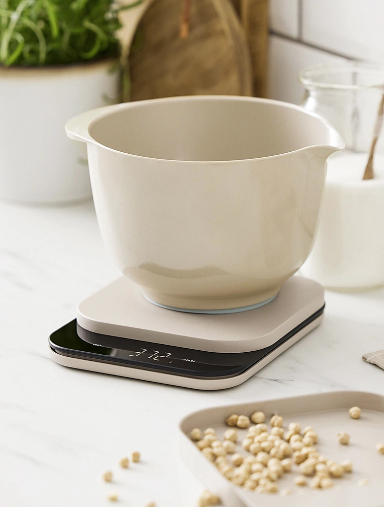 Кухонные весы со съёмной чашей Mensura, 16,5х20,5 см от Rosti