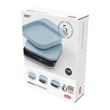 Кухонные весы со съёмной чашей Mensura, 16,5х20,5 см