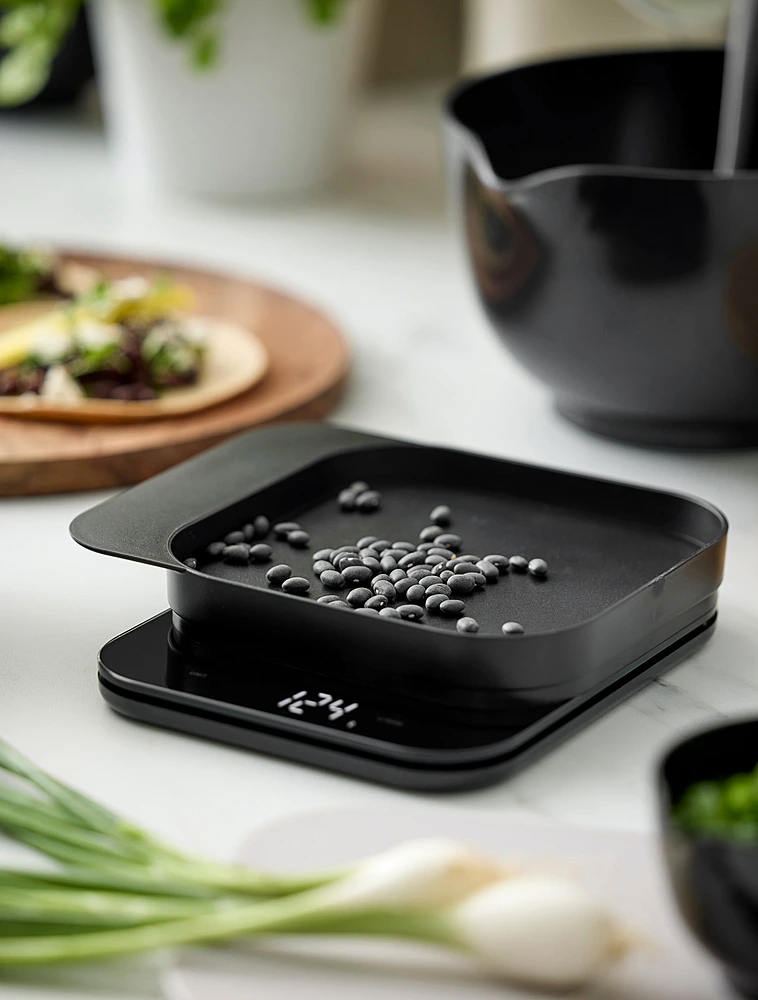 Кухонные весы со съёмной чашей Mensura, 16,5х20,5 см от Rosti