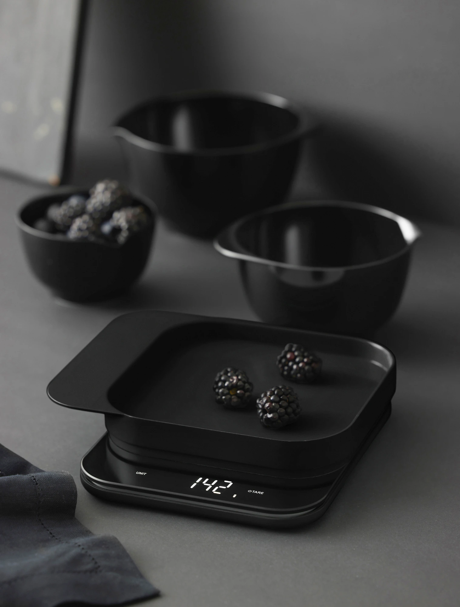 Кухонные весы со съёмной чашей Mensura, 16,5х20,5 см