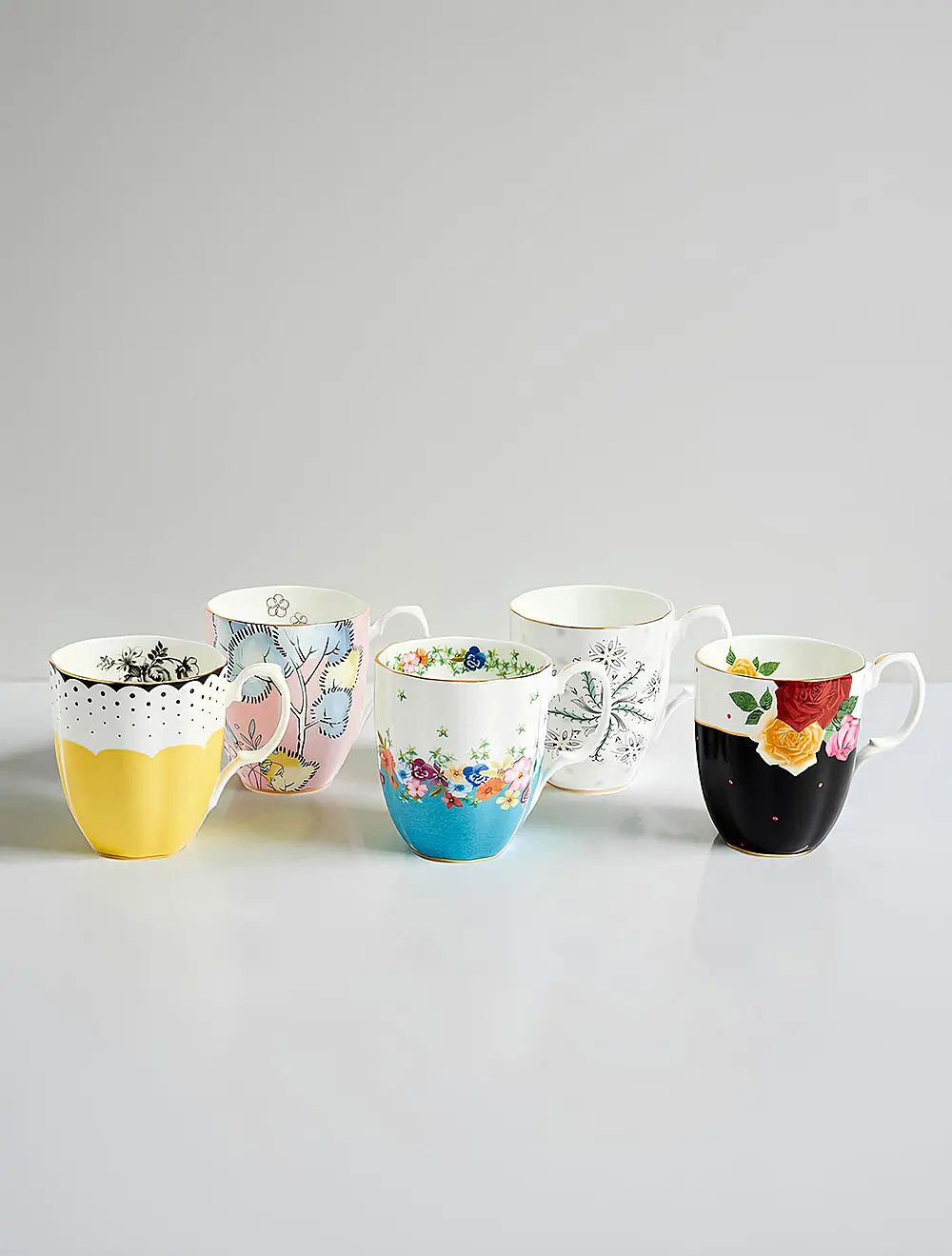 Набор из 5 кружек 100 Years of Royal Albert, 400 мл