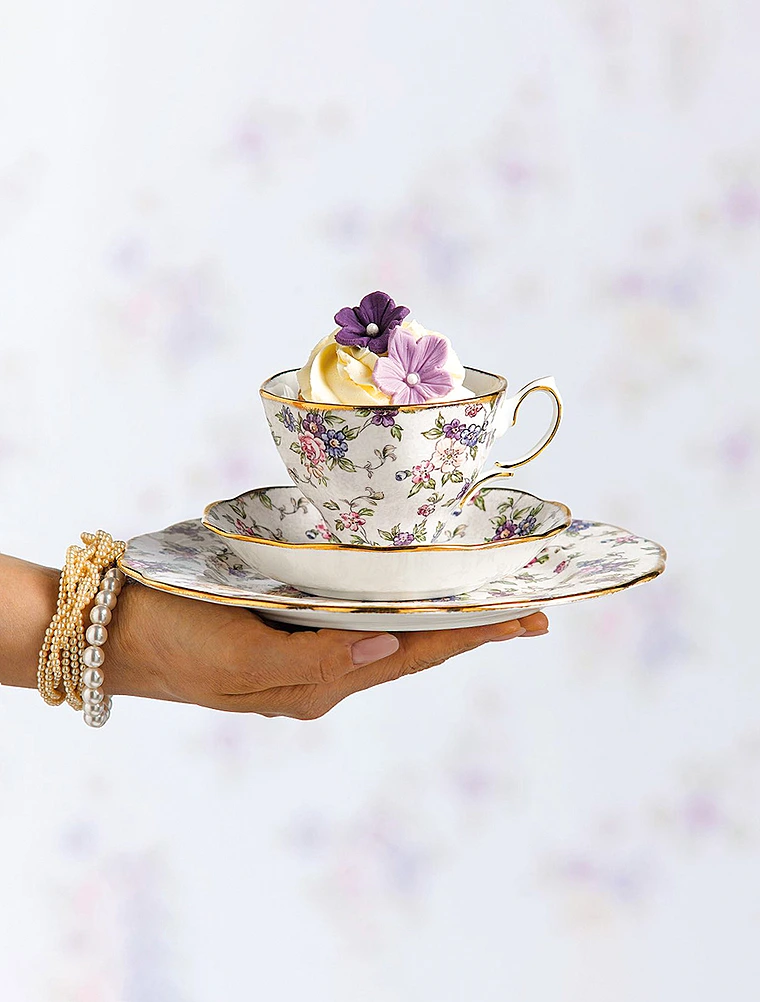 Чайный набор из 3 предметов 100 Years of Royal Albert от Royal Albert