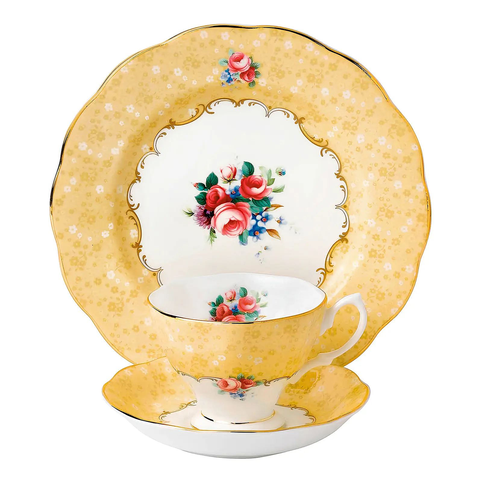 Чайный набор из 3 предметов 100 Years of Royal Albert