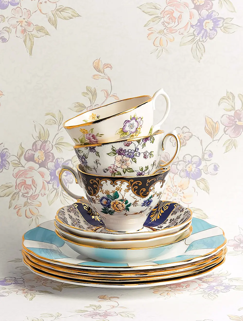 Чайный набор из 3 предметов 100 Years of Royal Albert