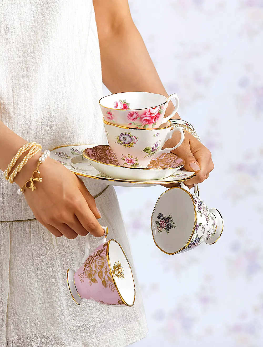 Чайный набор из 3 предметов 100 Years of Royal Albert