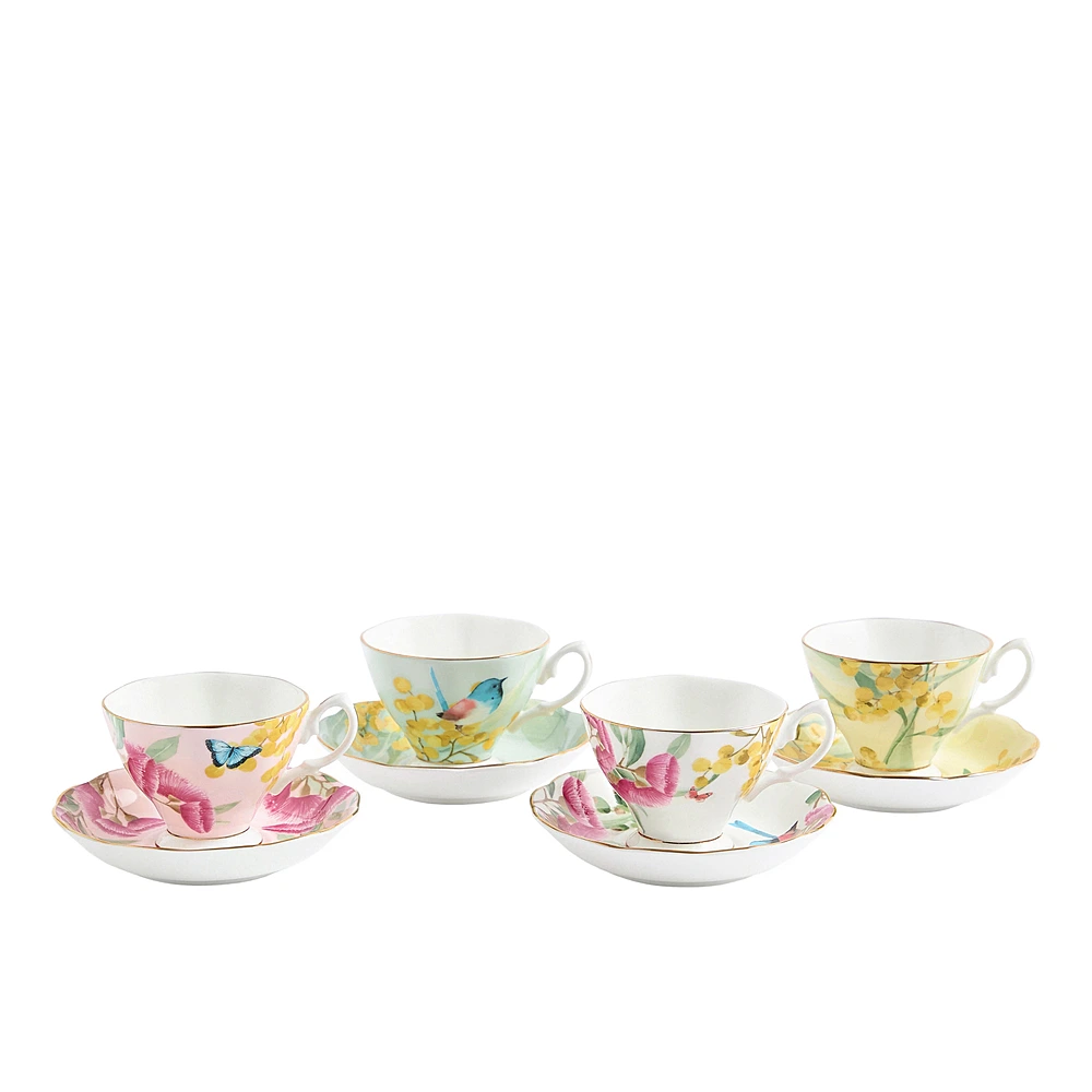 Набор из 4 чайных пар Miranda Kerr Australiana, 180 мл от Royal Albert