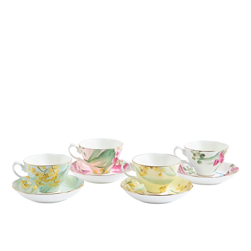 Набор из 4 чайных пар Miranda Kerr Australiana, 180 мл от Royal Albert