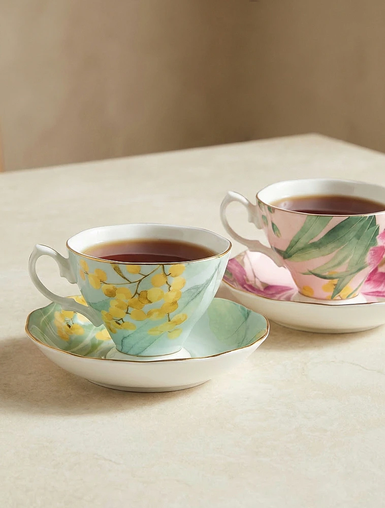 Набор из 4 чайных пар Miranda Kerr Australiana, 180 мл от Royal Albert