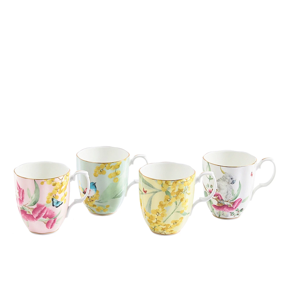 Набор из 4 кружек Miranda Kerr Australiana, 400 мл от Royal Albert
