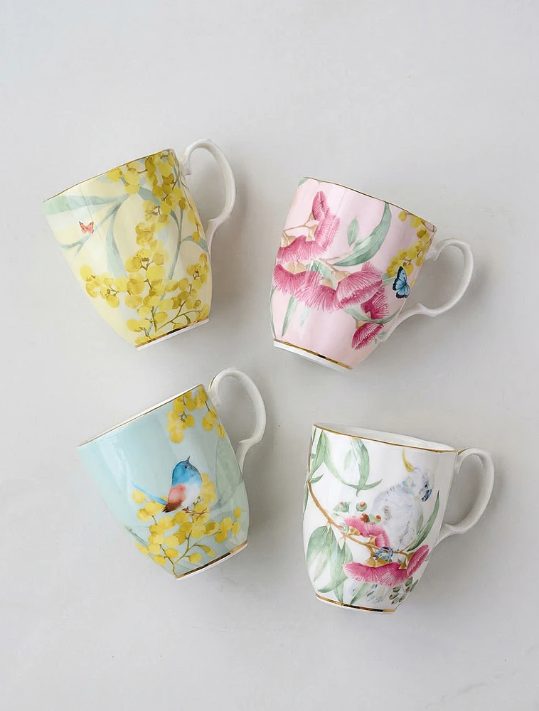 Набор из 4 кружек Miranda Kerr Australiana, 400 мл от Royal Albert