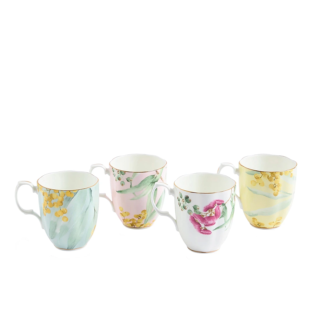 Набор из 4 кружек Miranda Kerr Australiana, 400 мл от Royal Albert