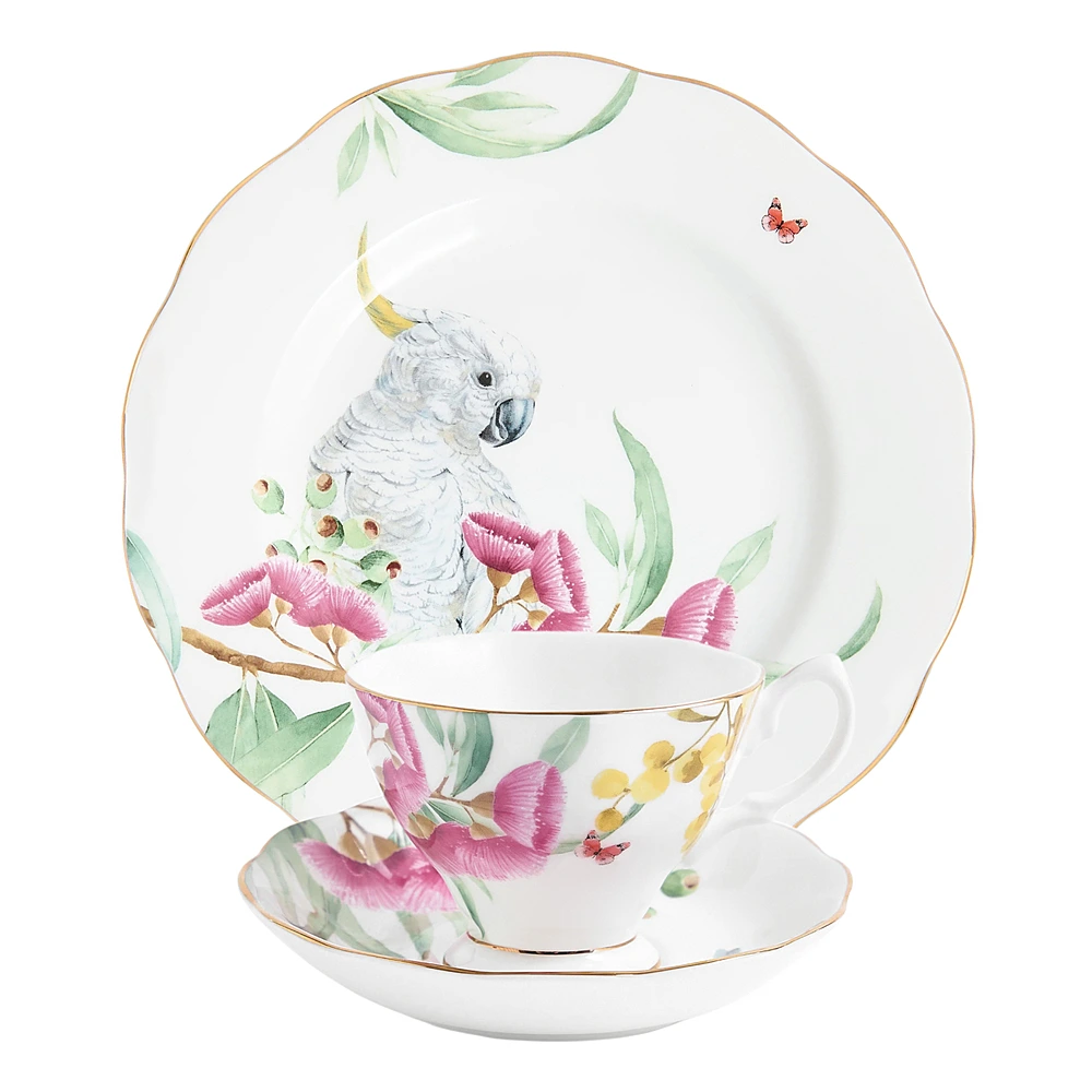 Чайный набор из 3 предметов Miranda Kerr Australiana от Royal Albert