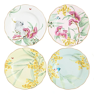 Набор из 4 закусочных тарелок Miranda Kerr Australiana, 20 см