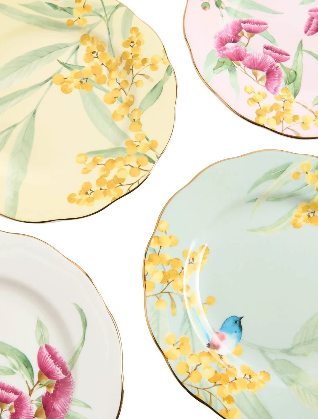 Набор из 4 закусочных тарелок Miranda Kerr Australiana, 20 см