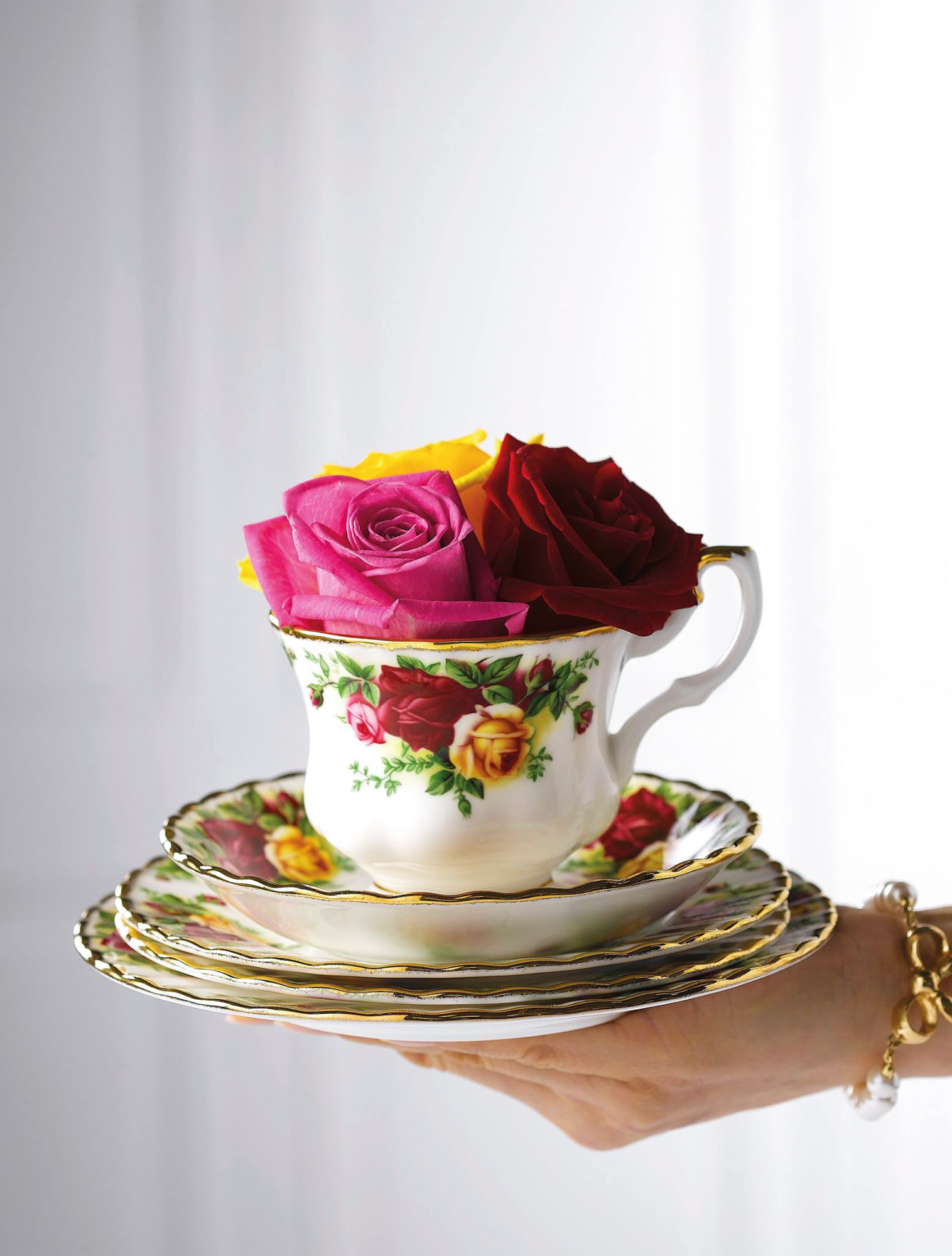 Чайная пара Old Country Roses, 180 мл от Royal Albert