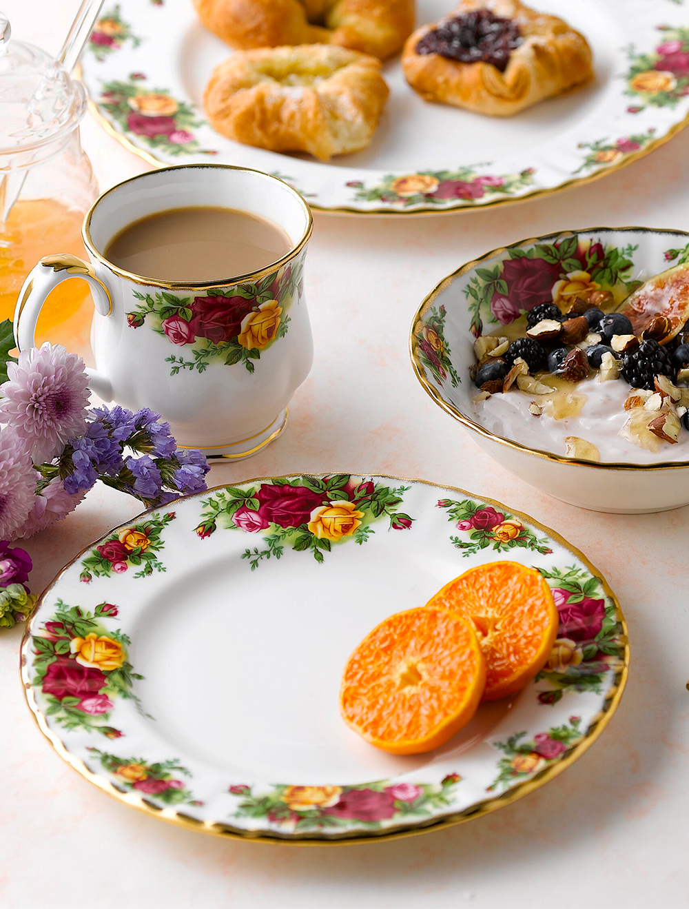 Закусочная тарелка Old Country Roses, 20 см от Royal Albert