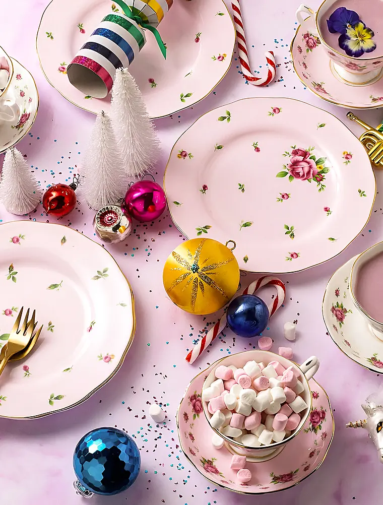 Закусочная тарелка New Country Roses Rose, 20 см от Royal Albert