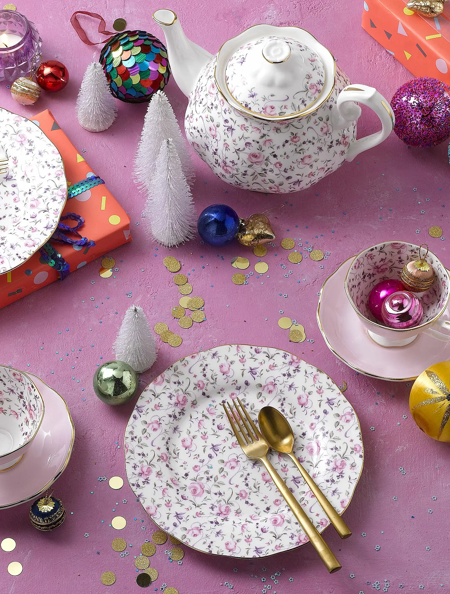 Закусочная тарелка Rose Confetti, 20 см