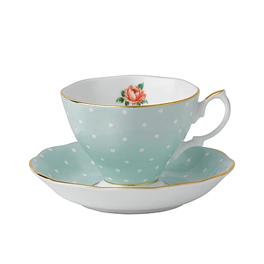 Чайная пара Polka Rose, 180 мл