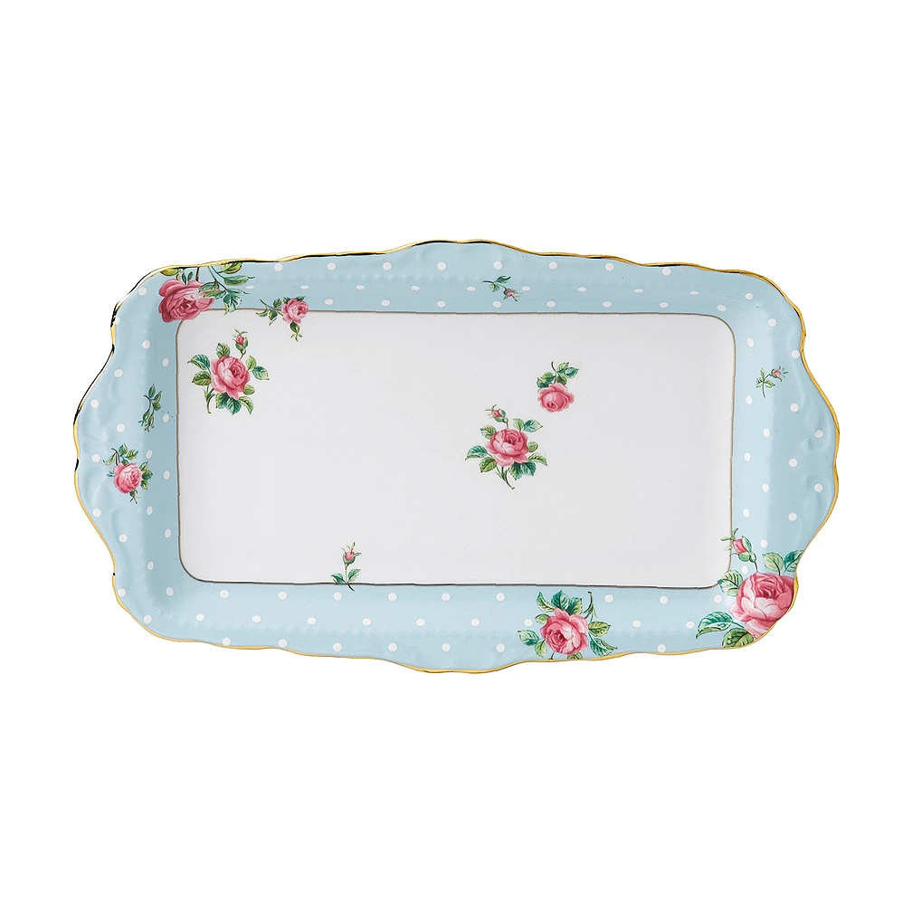 Плоское блюдо Polka Blue, 29 см от Royal Albert