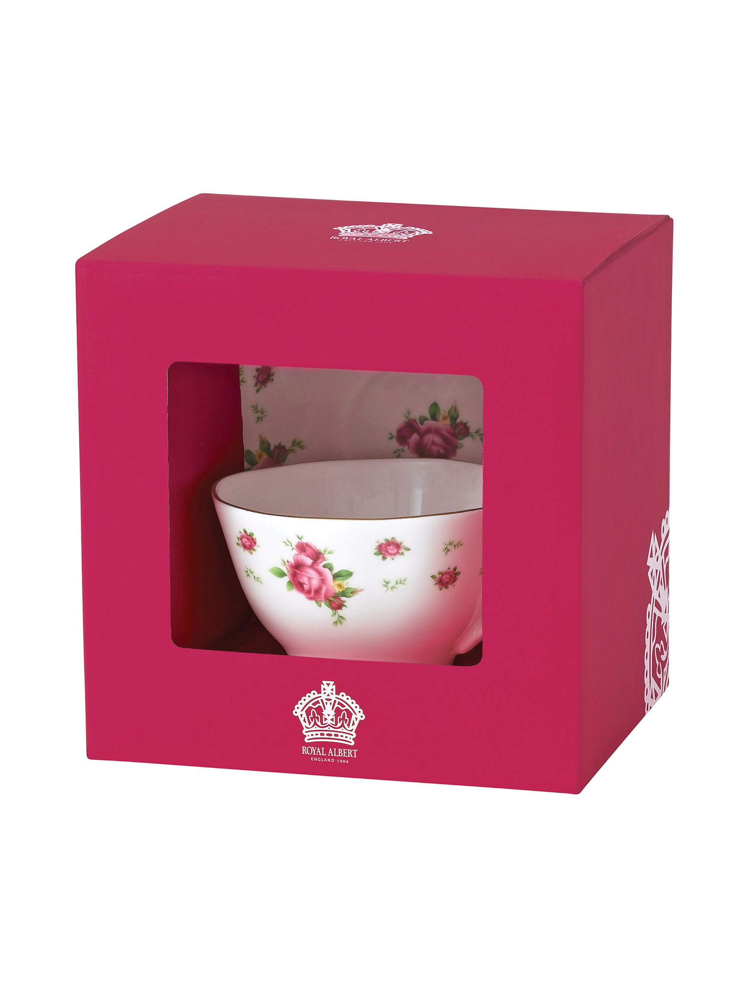 Чайная пара New Country Roses White, 180 мл от Royal Albert