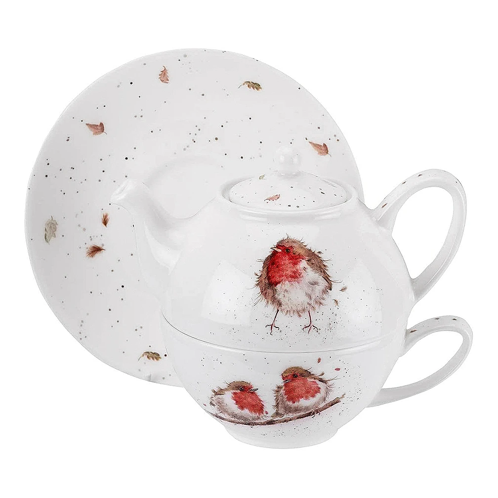 Чайный набор из 3 предметов Wrendale Designs от Royal Worcester
