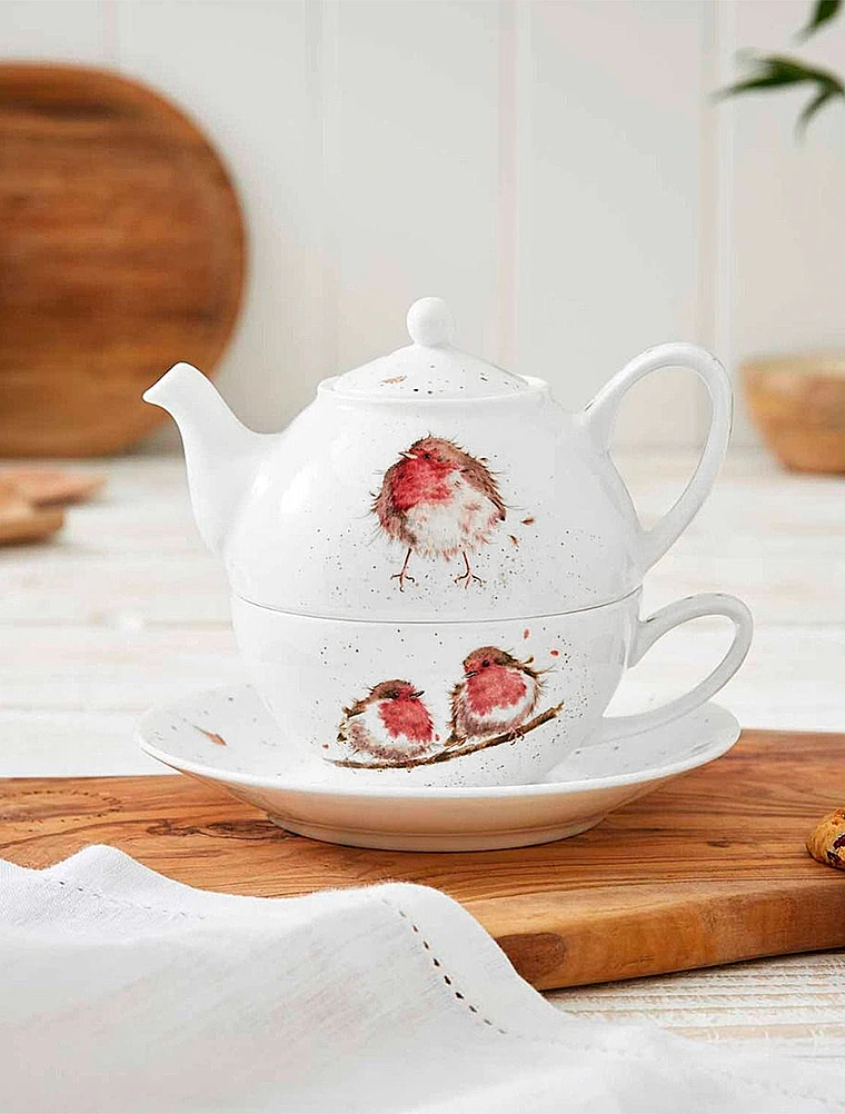 Чайный набор из 3 предметов Wrendale Designs от Royal Worcester