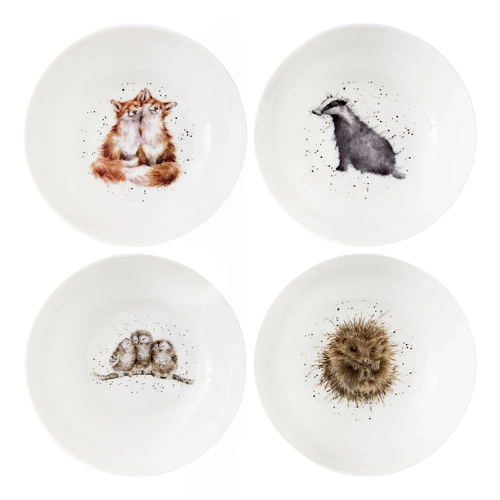 Набор из 4 пиал Wrendale Designs, 15,5 см от Royal Worcester