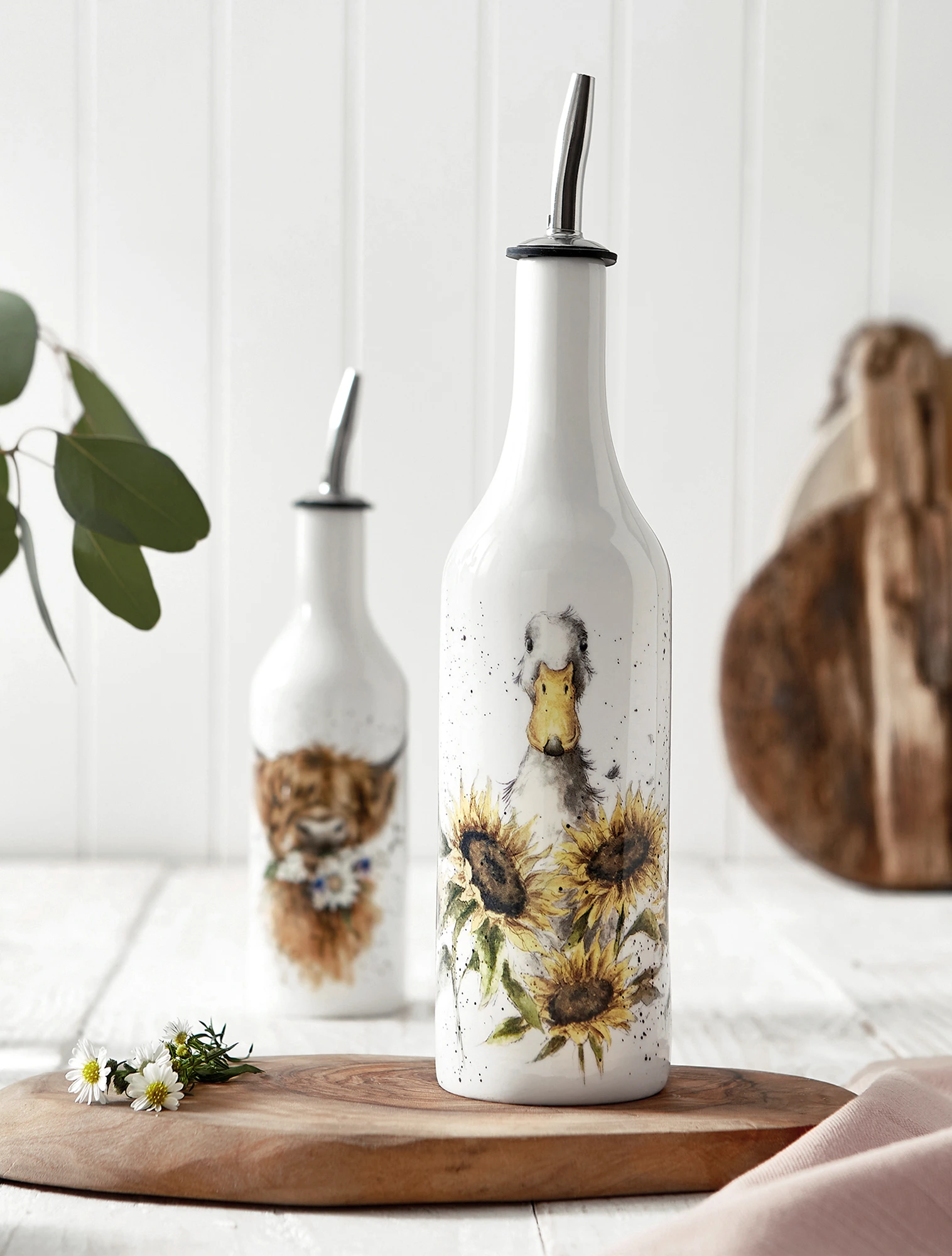 Набор из 2 ёмкостей для хранения масла и уксуса Wrendale Designs