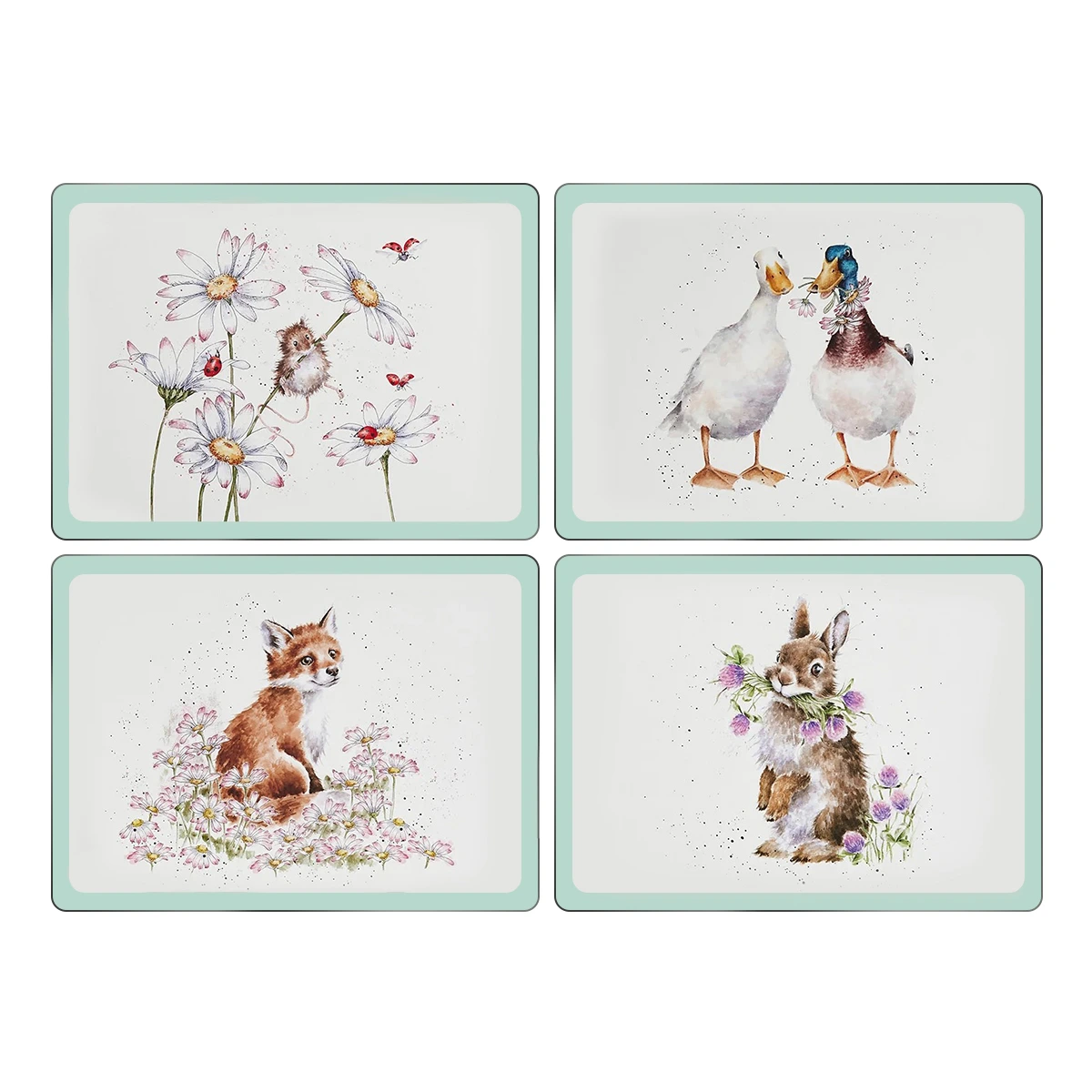 Набор из 4 плейсматов Wrendale Designs, 40х30 см