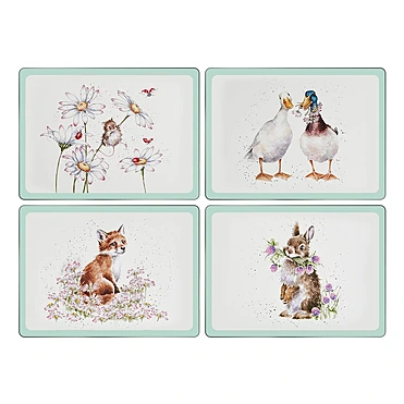 Набор из 4 плейсматов Wrendale Designs, 40х30 см